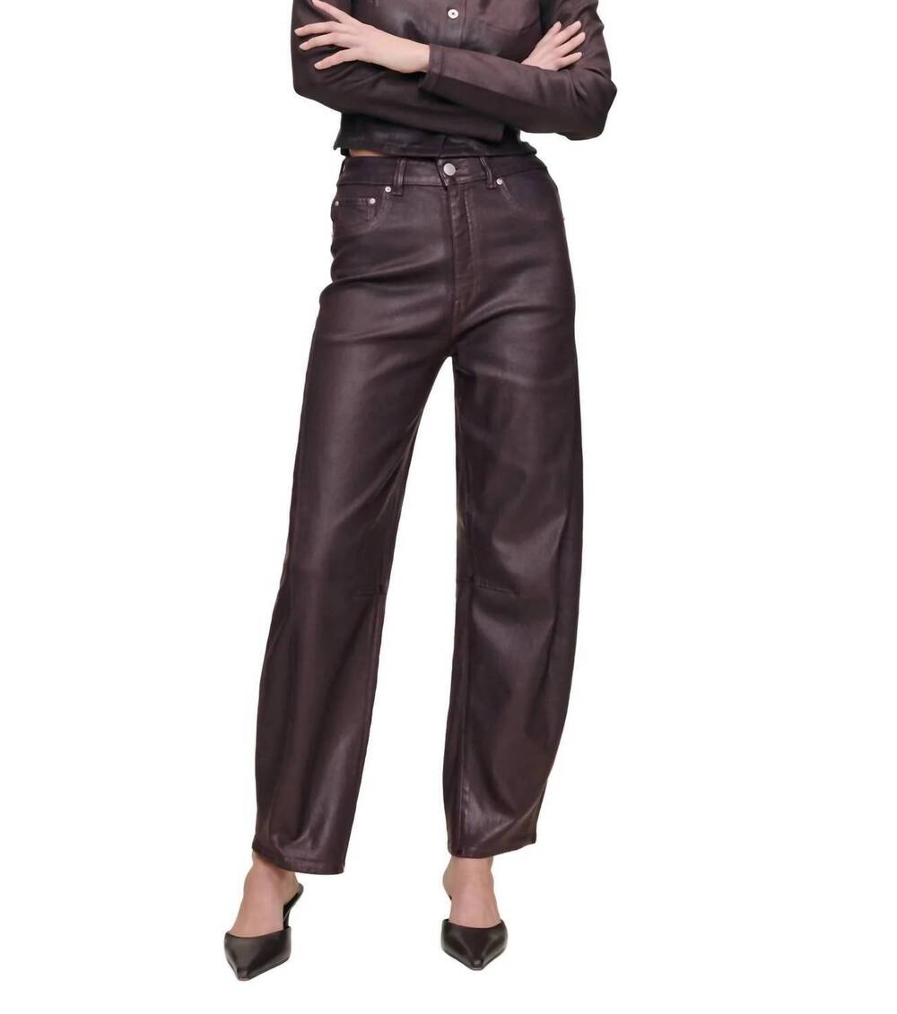 NEW DL1961 - WOMEN'S miro barrel denim pants in cocoa